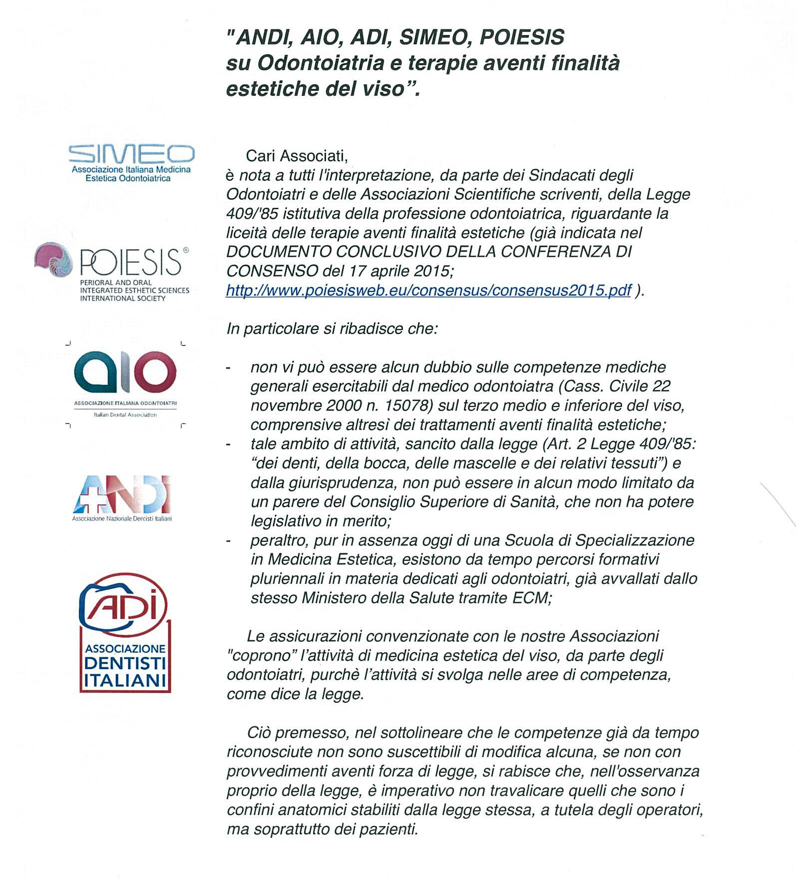 associazioni scient odonto