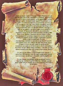 giuramento ippocrate copia