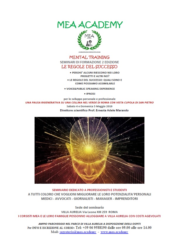 Secondo seminario MEA